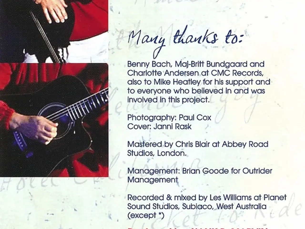 Billede 7 - Hank Marvin – Guitar Player – CD
