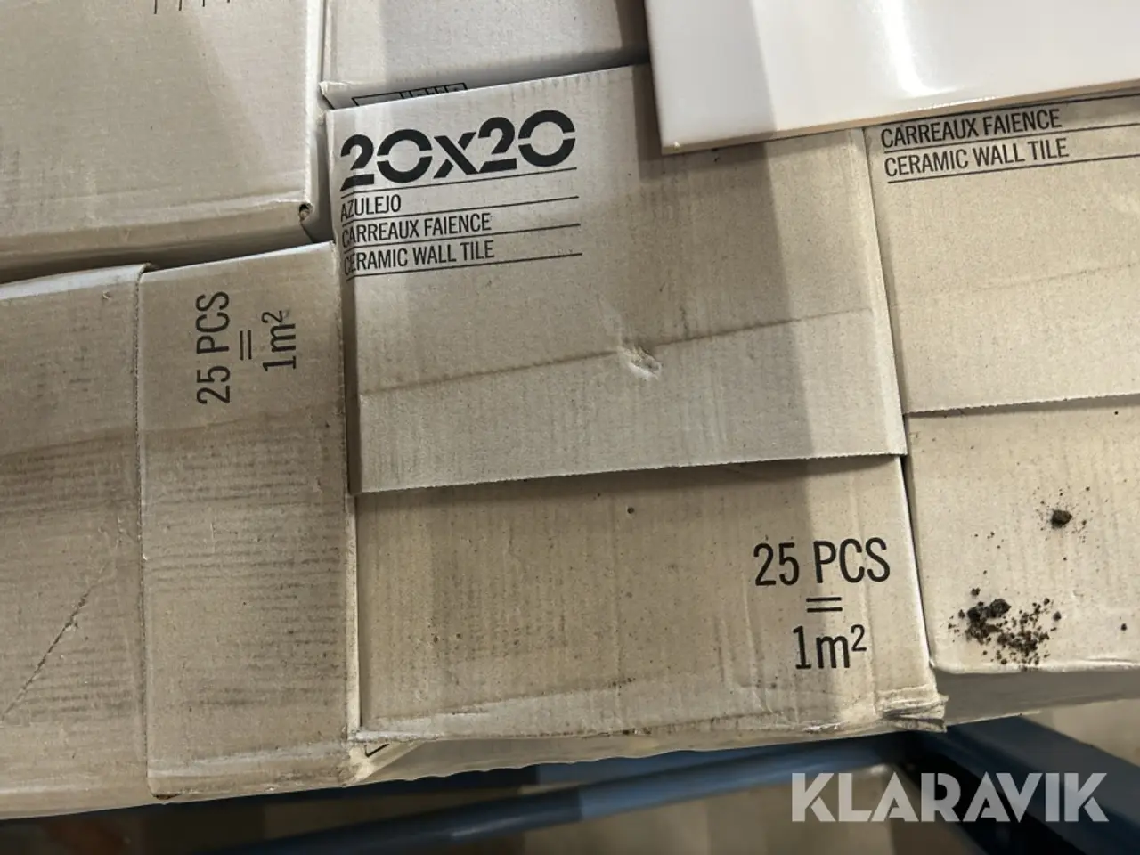 Billede 7 - Klinker Azulejo Hvid 23m2, 23 pakker