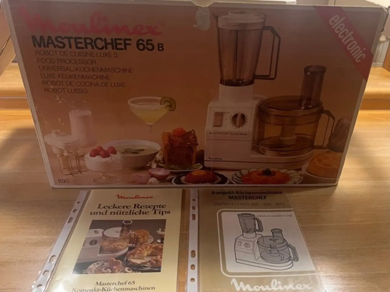 Billede 1 - Ældre Moulinex Masterchef 65 B foodprocessor