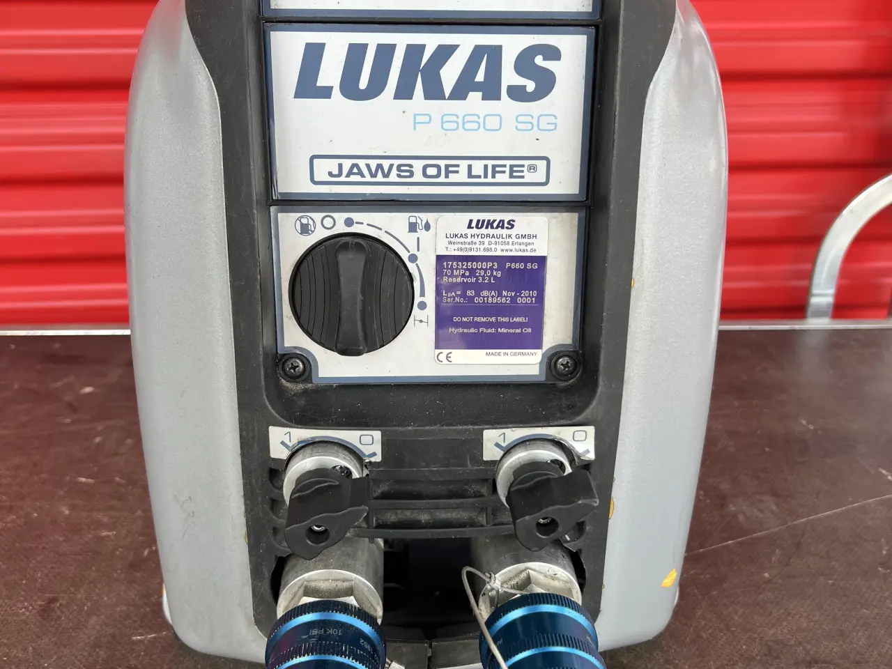 Billede 3 - Lukas P 660 hydraulisk pumpe / hydraulikstation