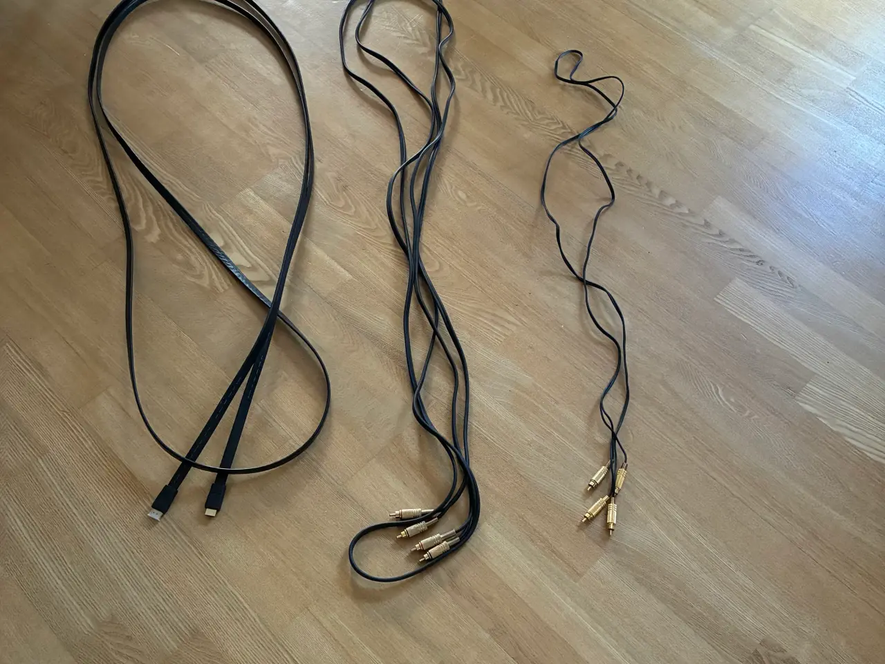 Billede 1 - Hdmi kabel Hi-fi kabler 3 stk