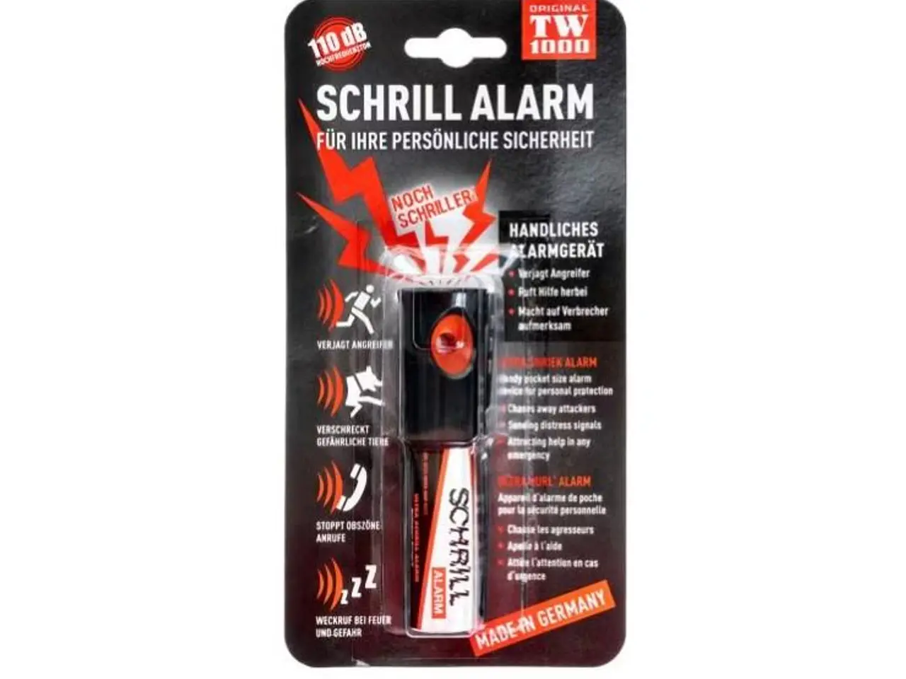 Billede 4 - Personalarm Schrill TW 1000 Schrill-Alarm 110 dB