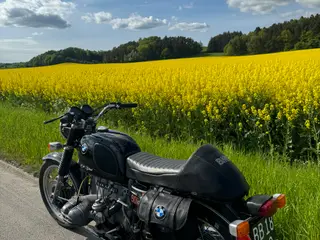 BMW 90/6 1974 Sort med klassiske numre