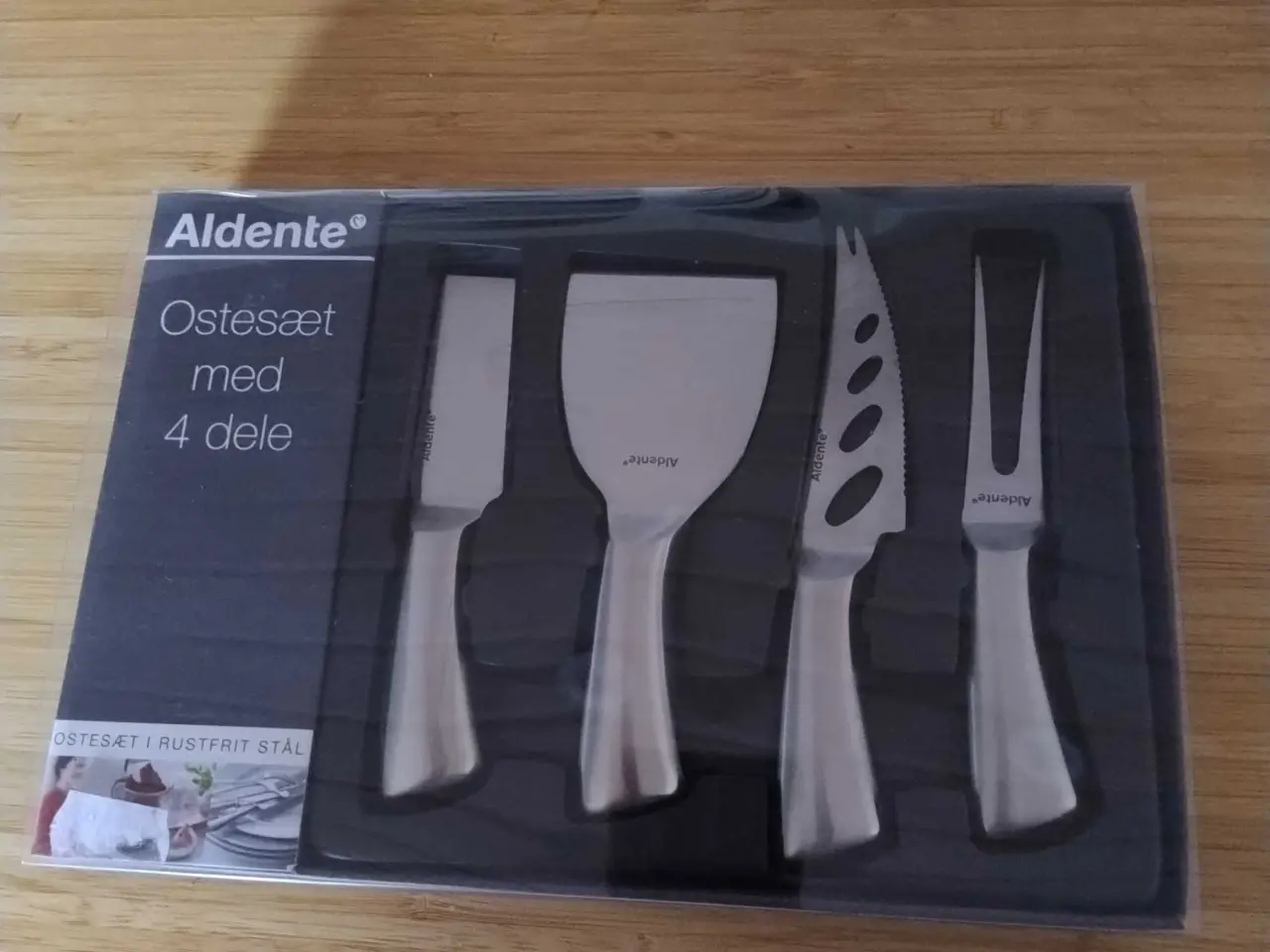 Billede 2 - Oste skærer sæt - rustfrit stål