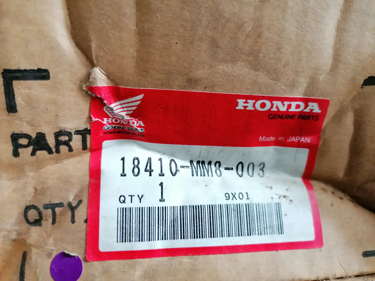 Billede 5 - Udstødning Honda VT 1100 ( se rabat 50%) 