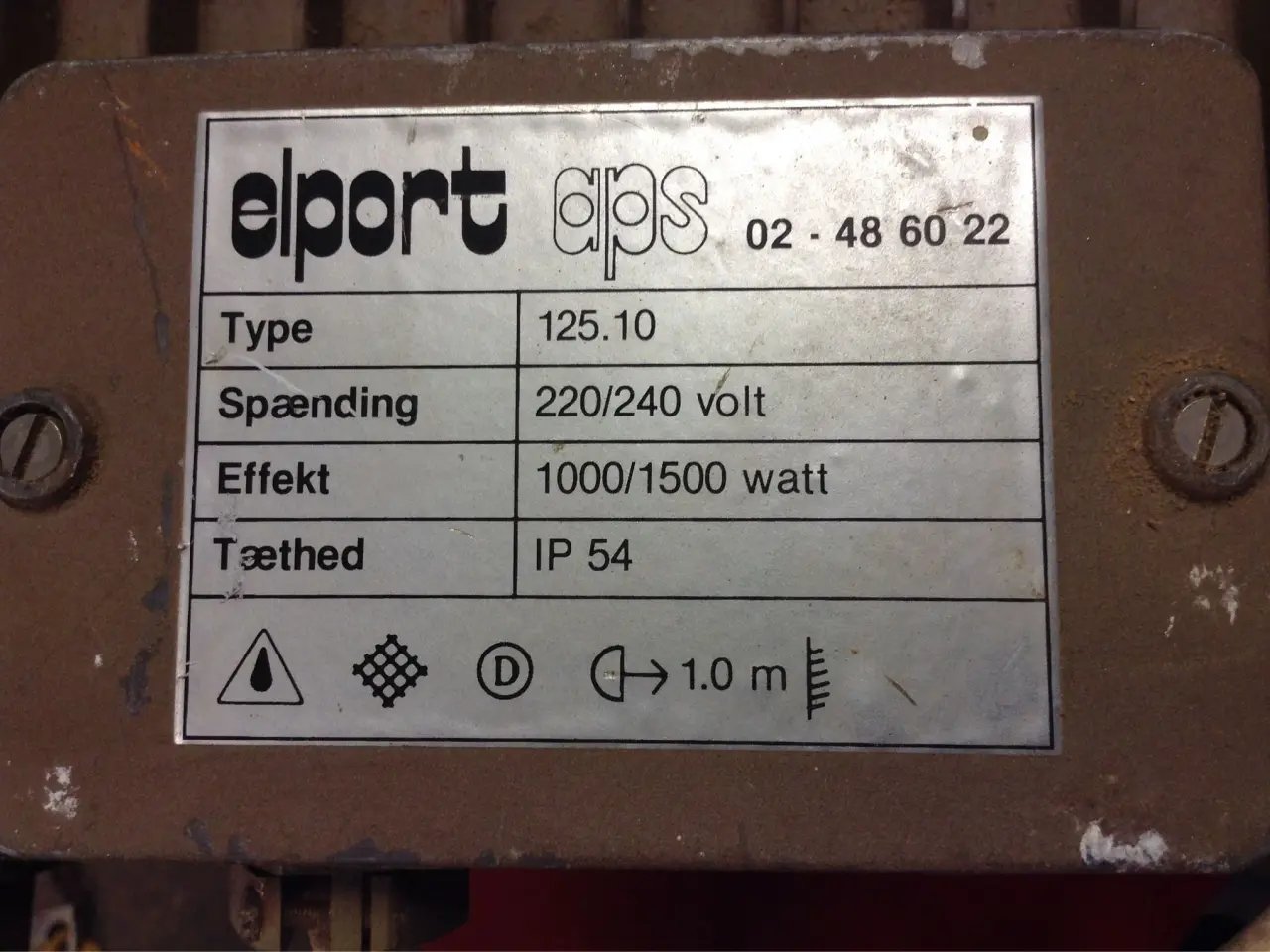 Billede 3 - Stor halogen lampe - 1000 watt