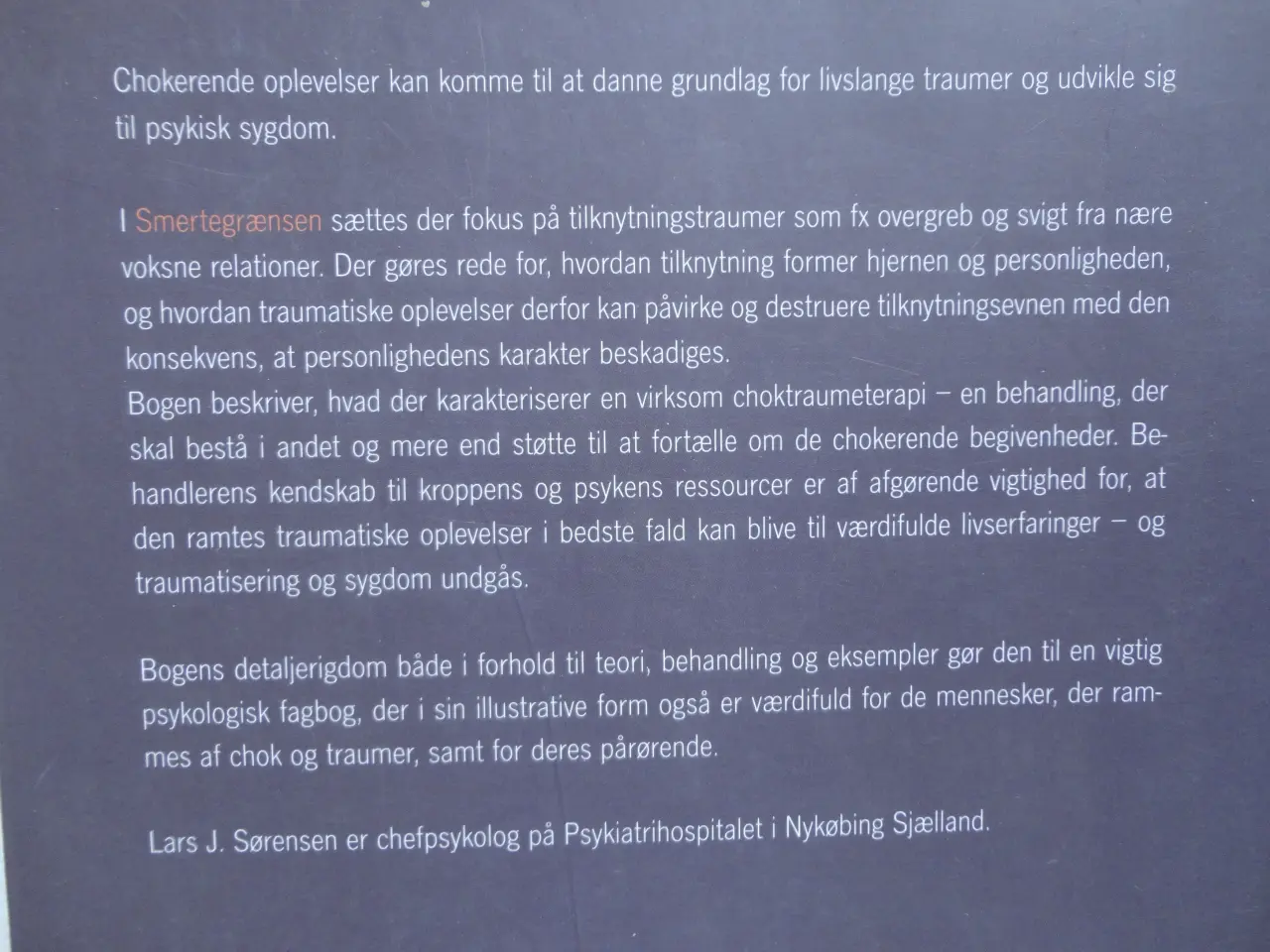 Billede 2 - Smerte Grænsen  :