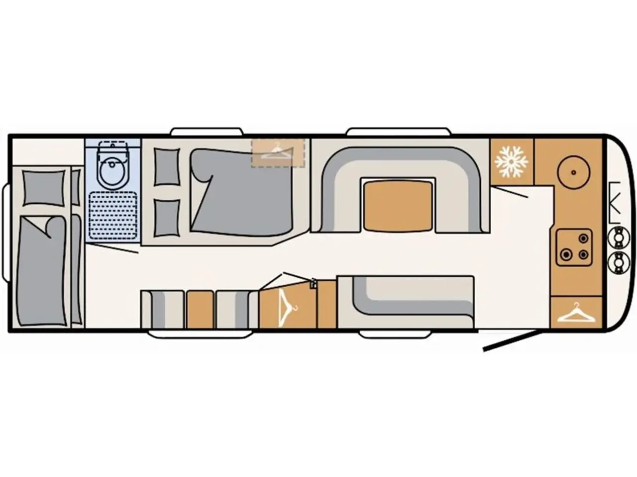 Billede 15 - 2023 - Dethleffs Beduin Scandinavia 740 BFK    Dethleffs Beduin Scandinavia 740 BFK 2023 fra Hinshøj Caravan A/S