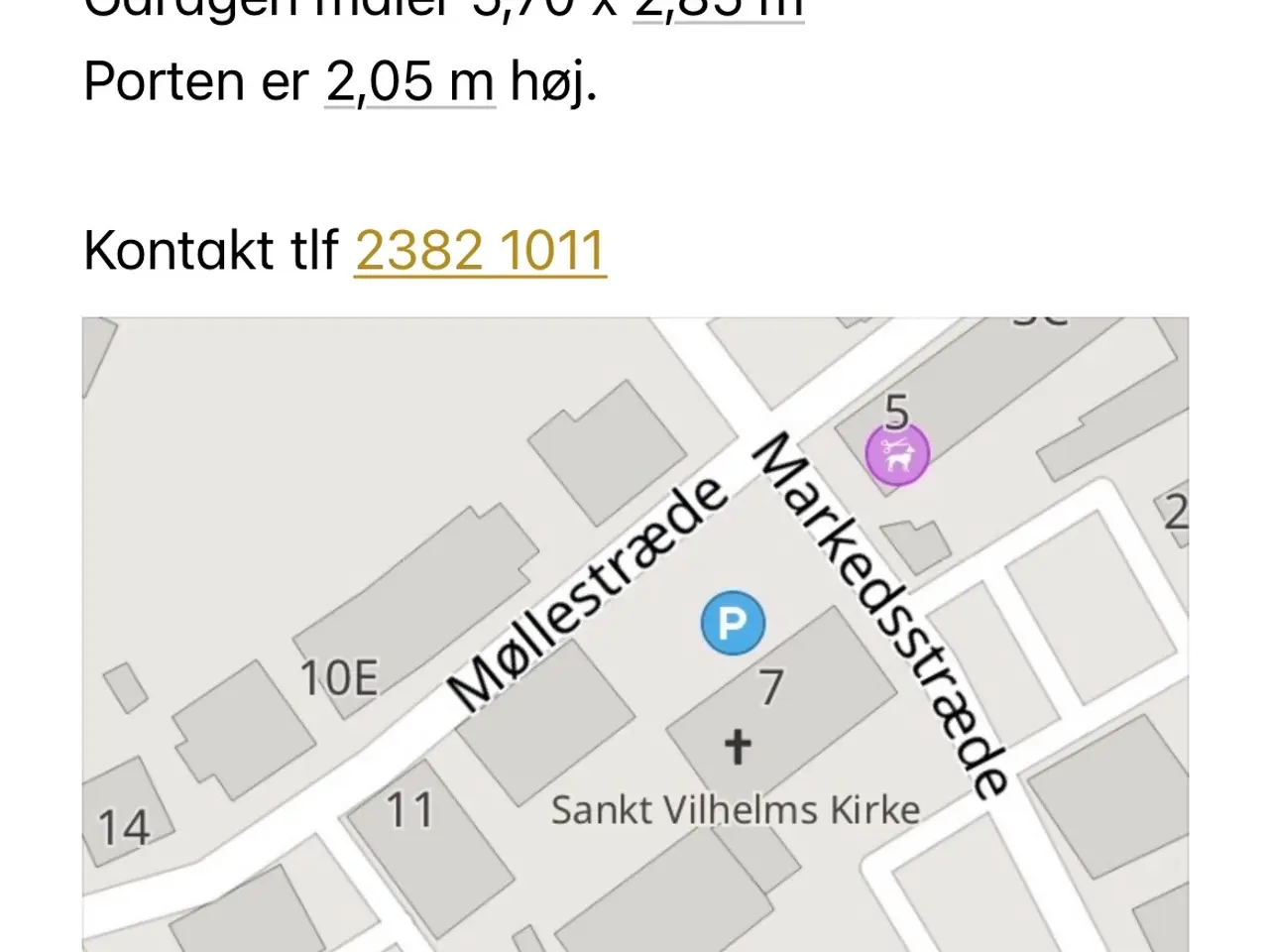 Billede 1 - Garager og P-pladser udlejes i Hillerød
