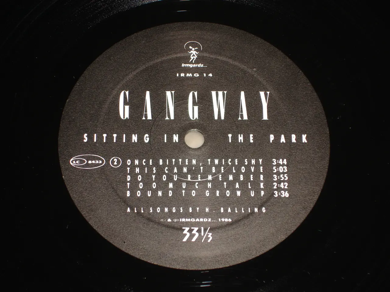 Billede 4 - (Sender gerne) Gangway – Sitting In The Park