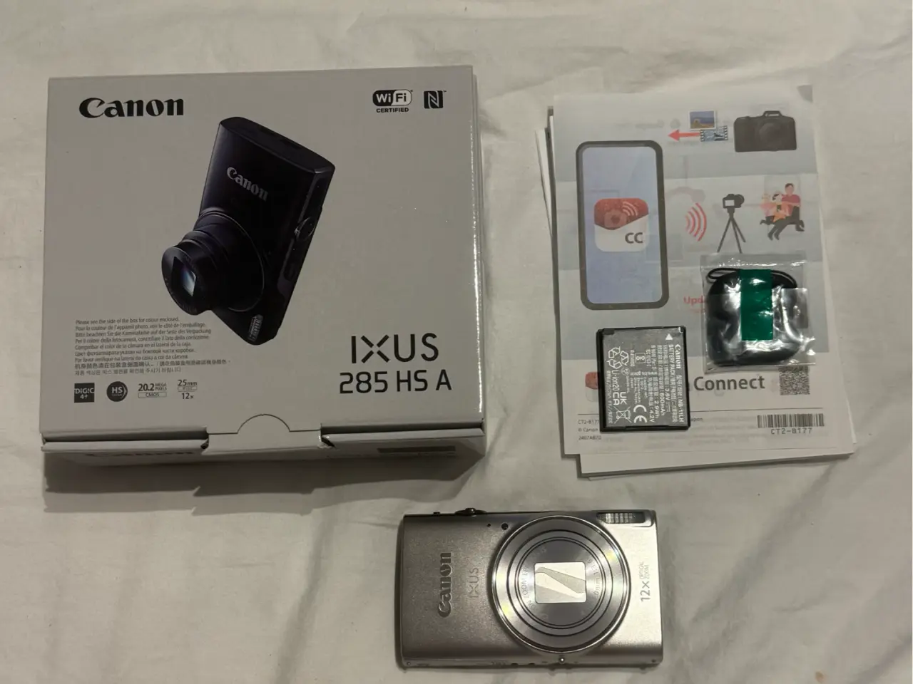 Billede 1 - NYT canon ixus 285hs a