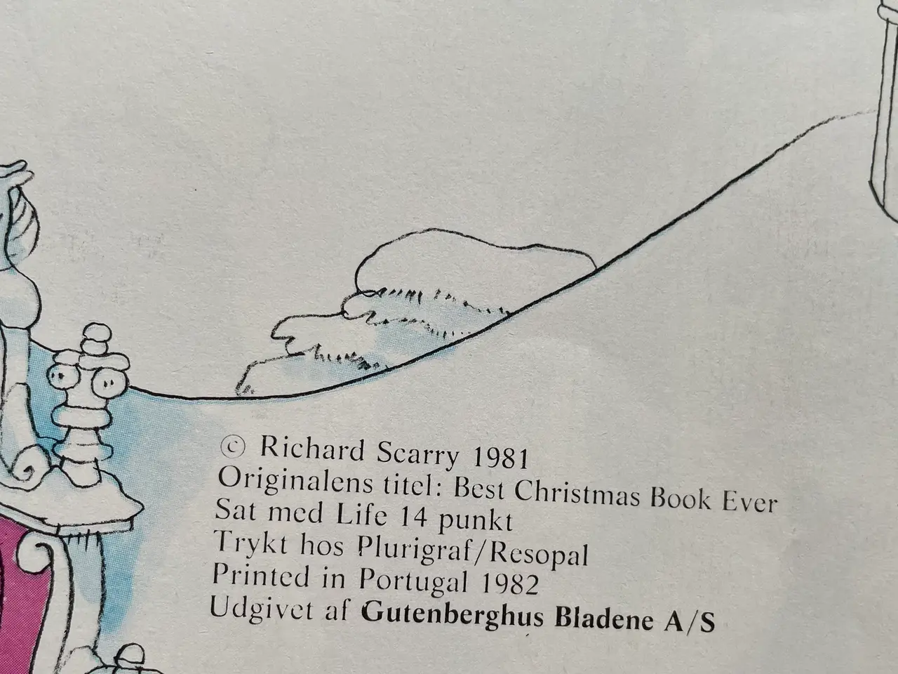 Billede 6 - Richard Scarry julebøger