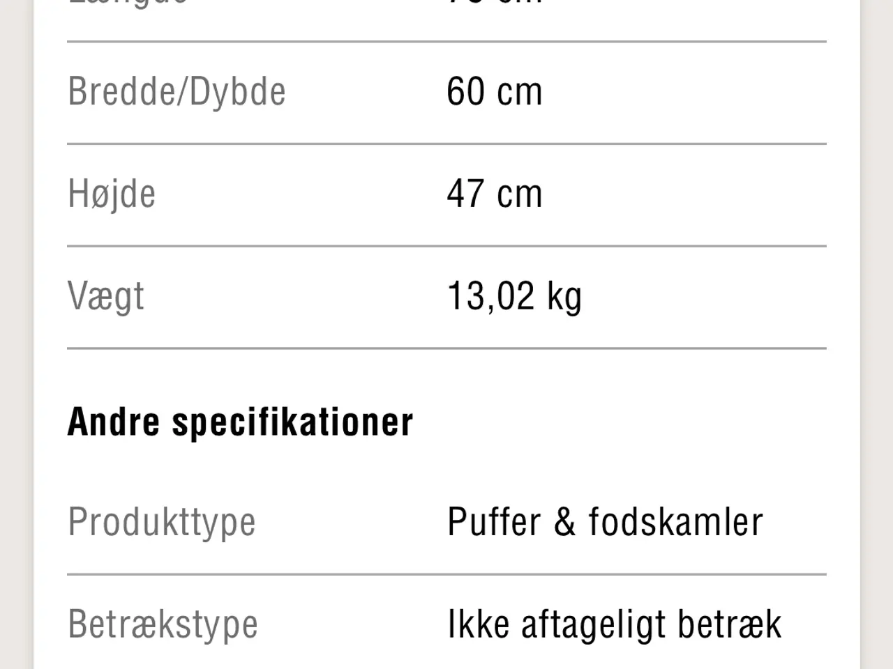 Billede 8 - Sofa + puf
