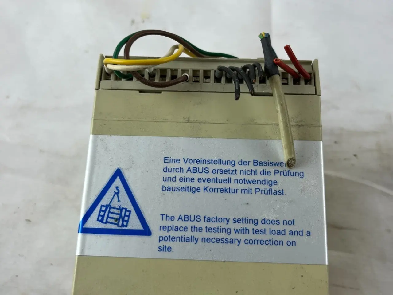 Billede 5 - ABUS LIS-SV Load Monitoring Controller Hoist Crane