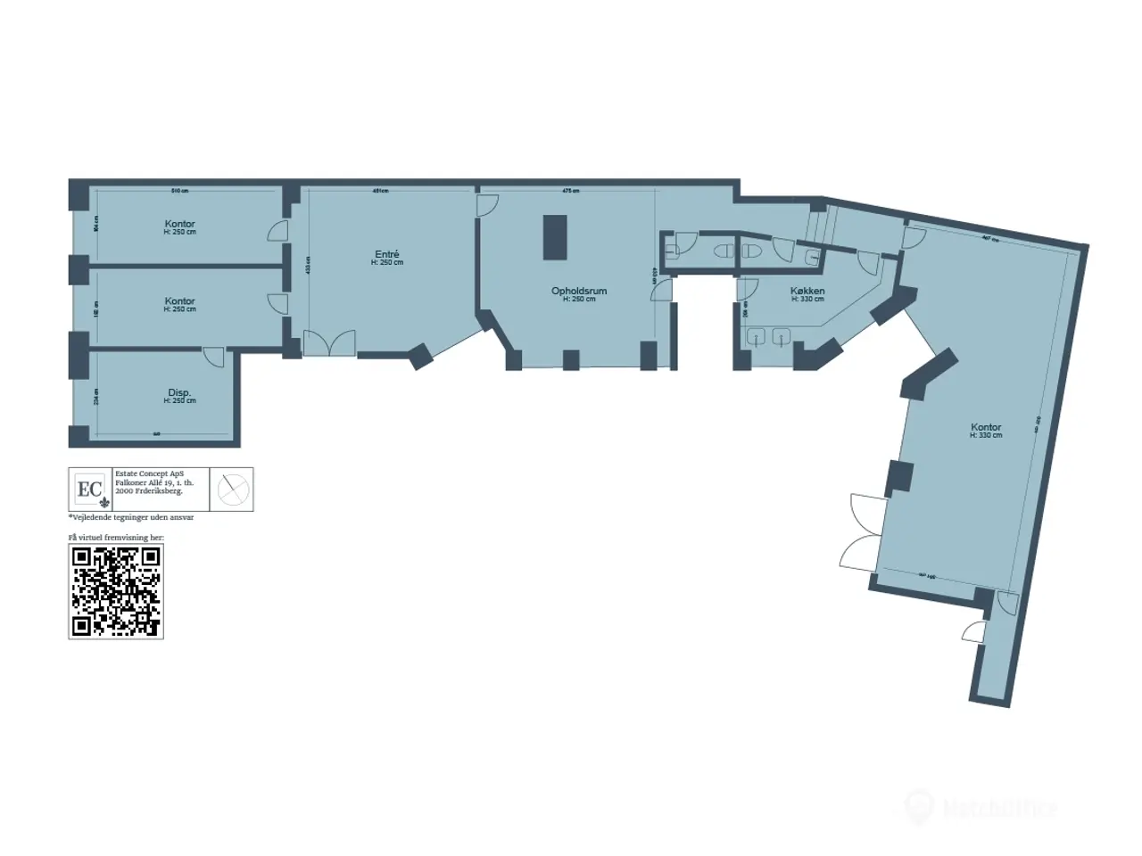 Billede 17 - 200 m² stilrent og lyst kontor midt i Indre By på Gothersgade