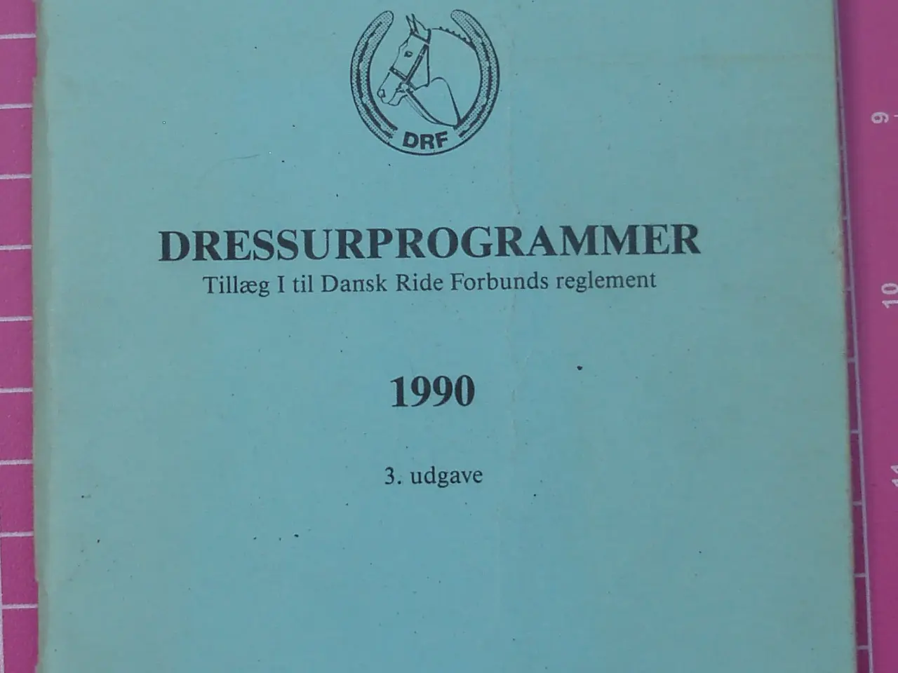 Billede 1 - Dressurprogrammer tillæg 1, 1990