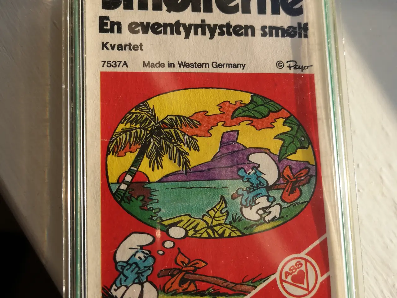 Billede 1 - Smølferne kvartetspil fra 80'erne