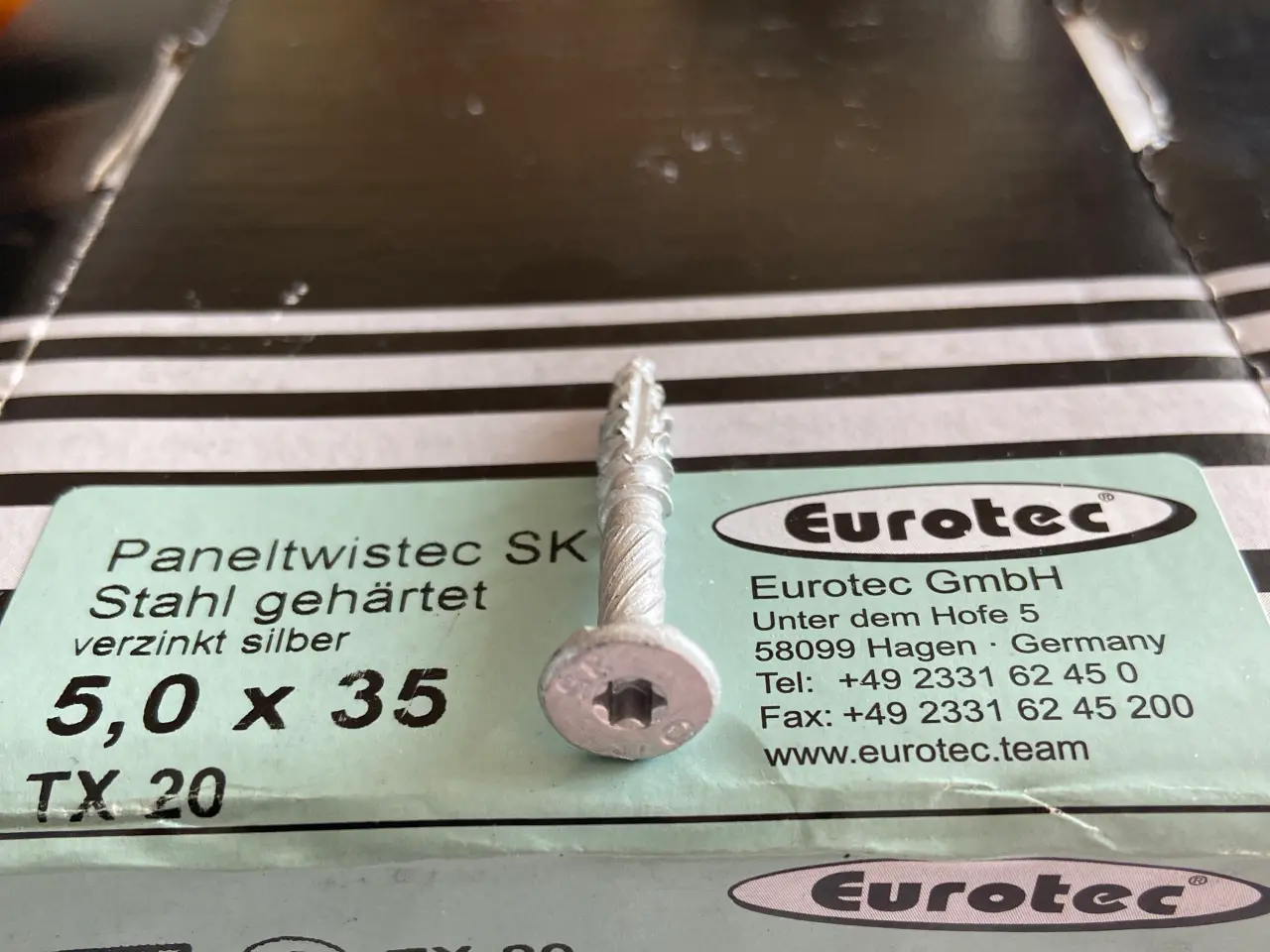 Billede 2 - Eurotec skruer 5,0x35 - 500 stk