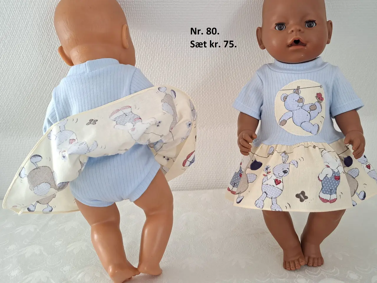 Billede 14 - Kjoler til Baby Born på 42 til 43cm.