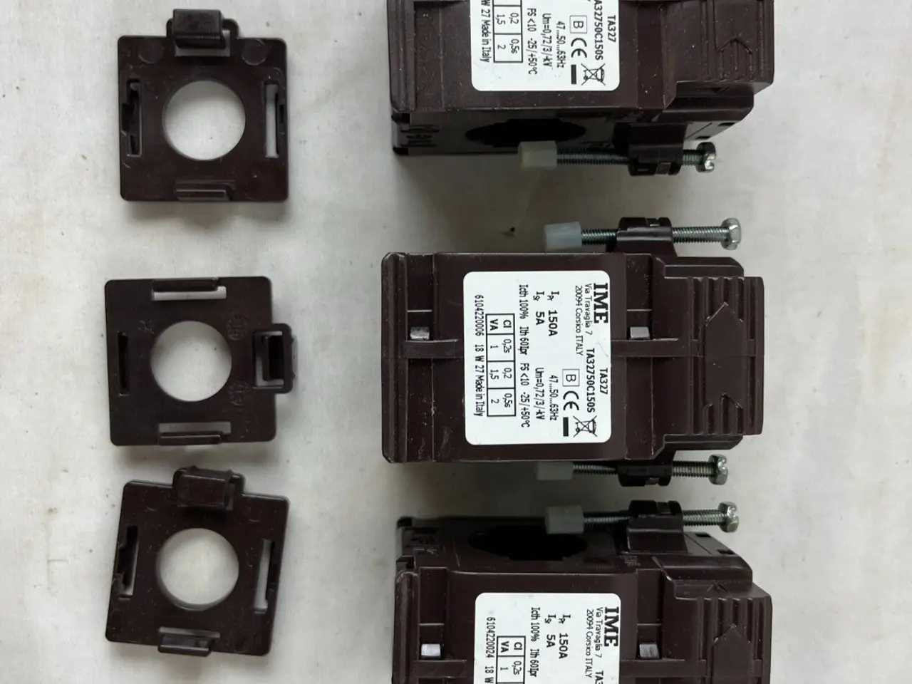 Billede 8 - IME TA327 TA32750C150S strømtransformer 150/5A 3x
