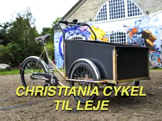 UDLEJES - Rent A Christiania bike