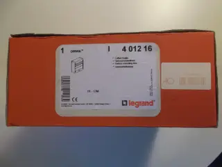 Legrand Drivia gruppetavle 4 012 16 med jordklemme