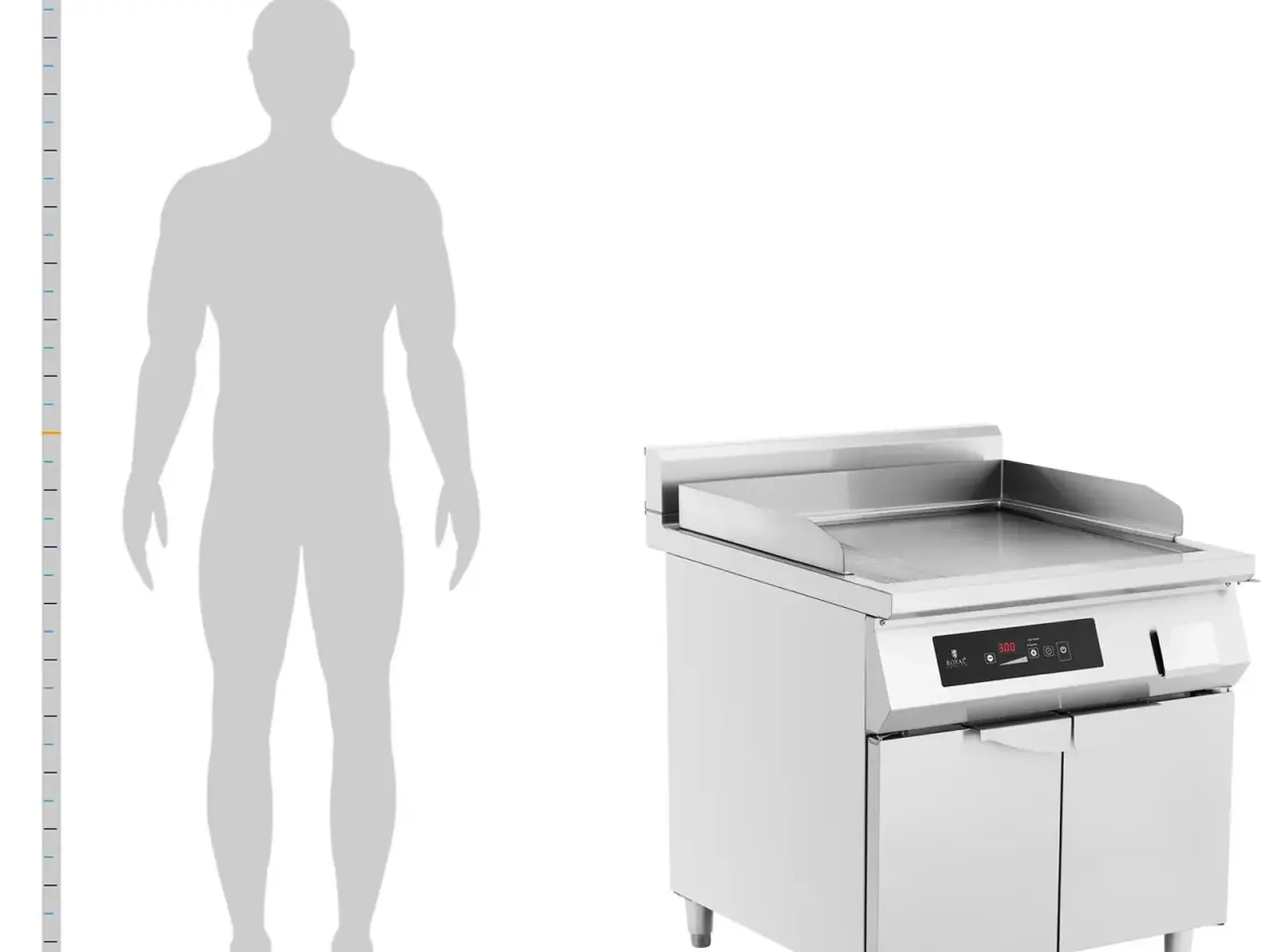 Billede 5 -  Induktionskomfur med underskab 10 kW