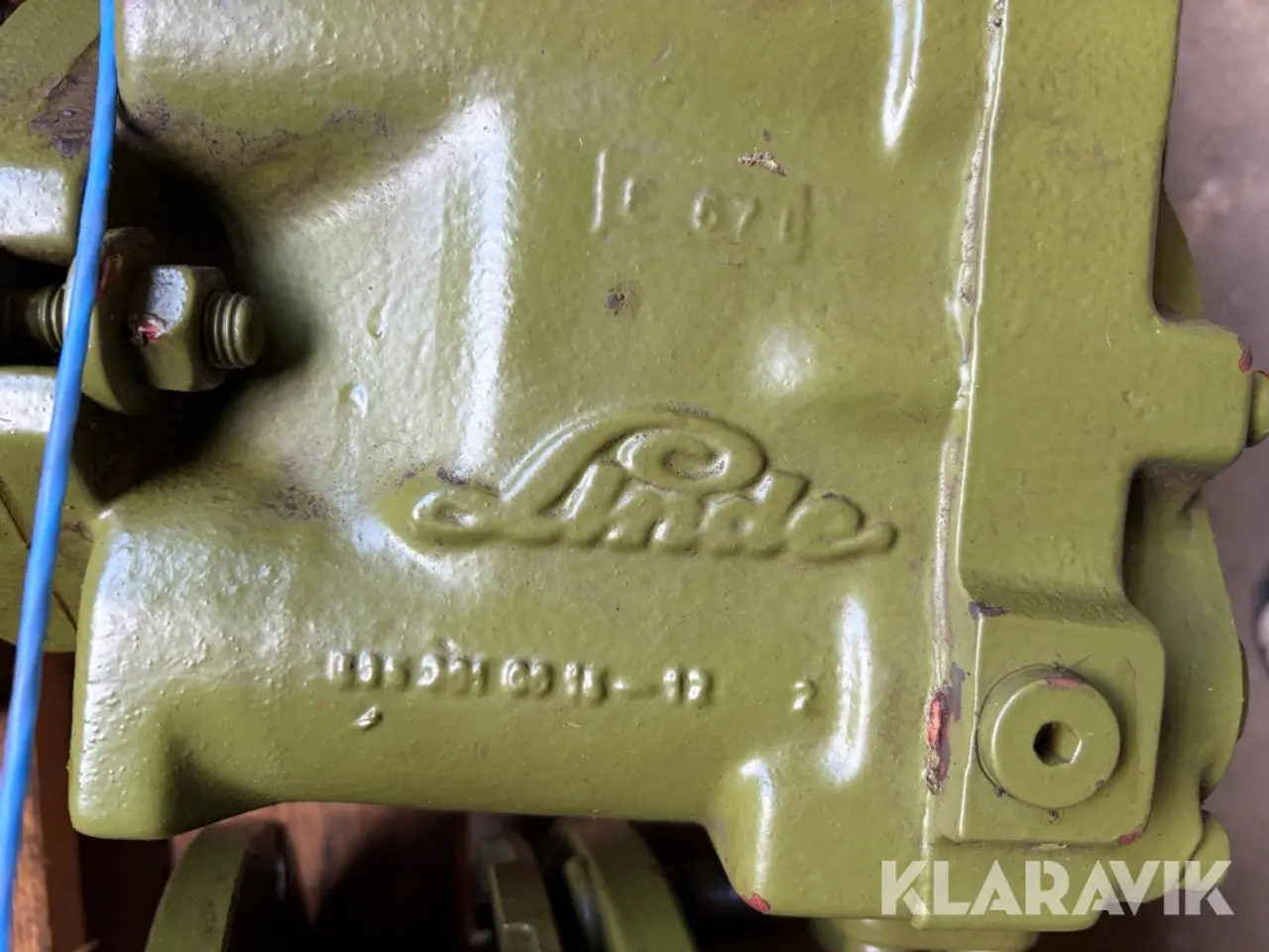 Billede 10 - Lot - gear til hjulmotorer, konverter og hydraulikpumpe - 1 palle