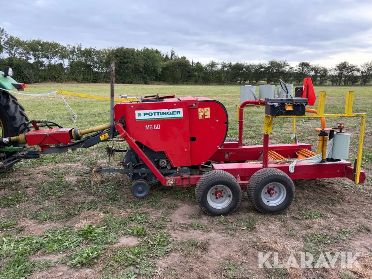 Billede 2 - Rundballepresser med indpakker Pöttinger Mb60