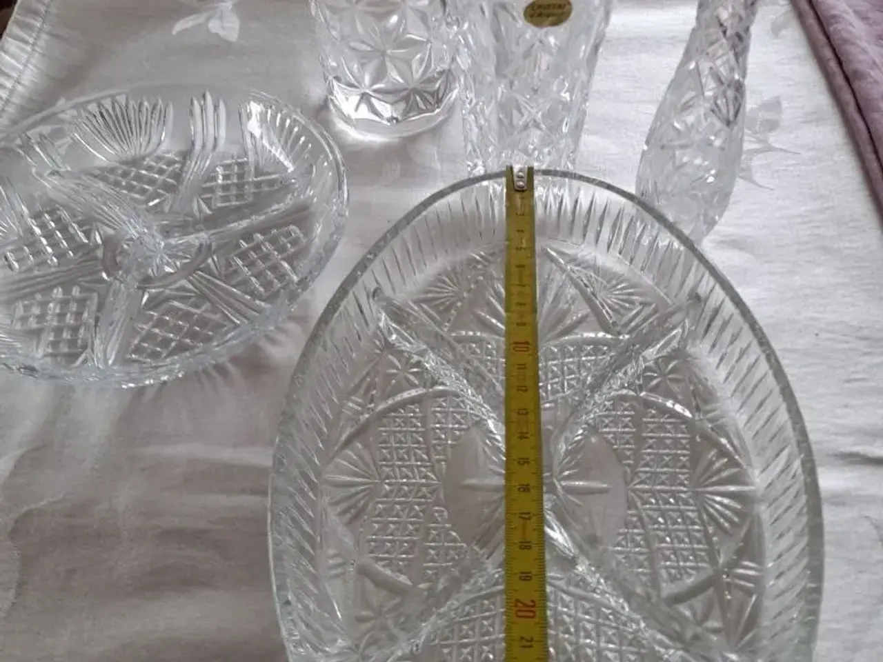 Billede 2 - Byd/ Krystal vase