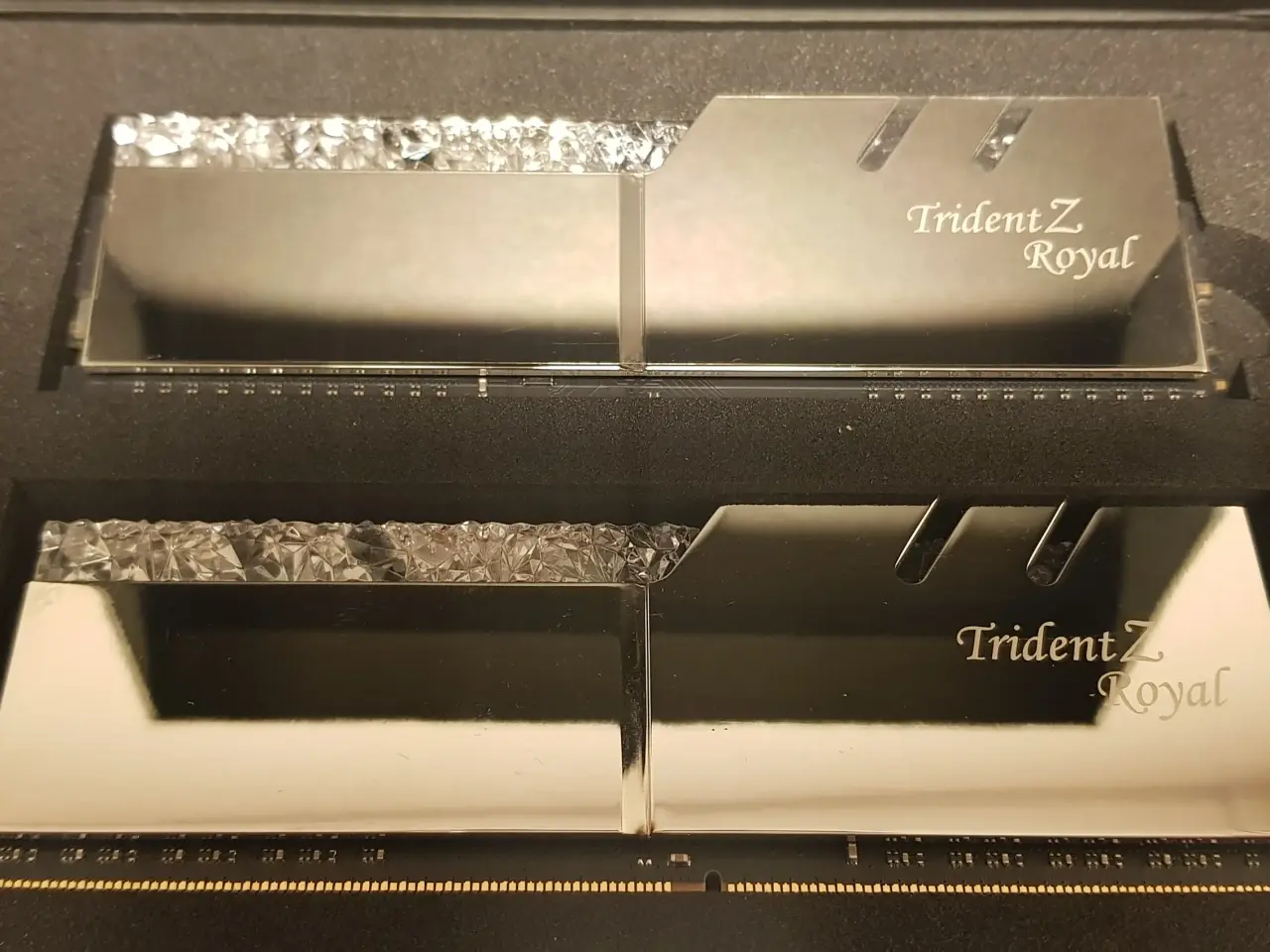 Billede 2 - g-skill trident Z royal crome DDR-4 ram