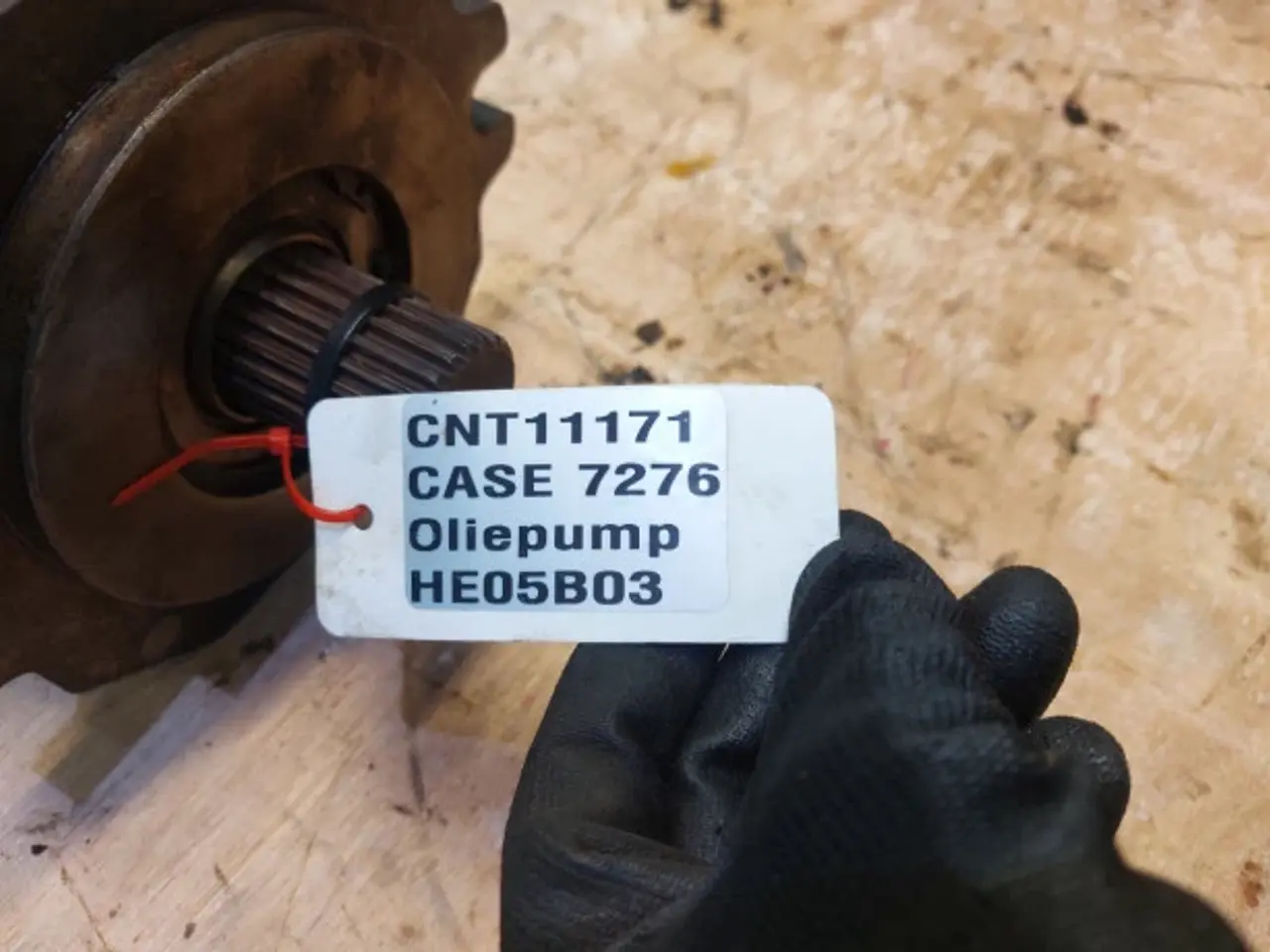 Billede 3 - Massey Ferguson 7276 Oliepumpe H2X294M00719