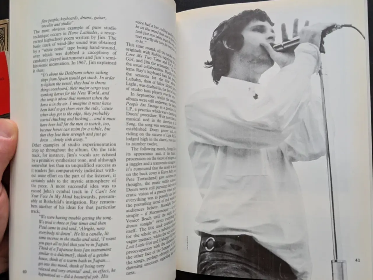 Billede 3 - The Doors, spændende bog om bandet