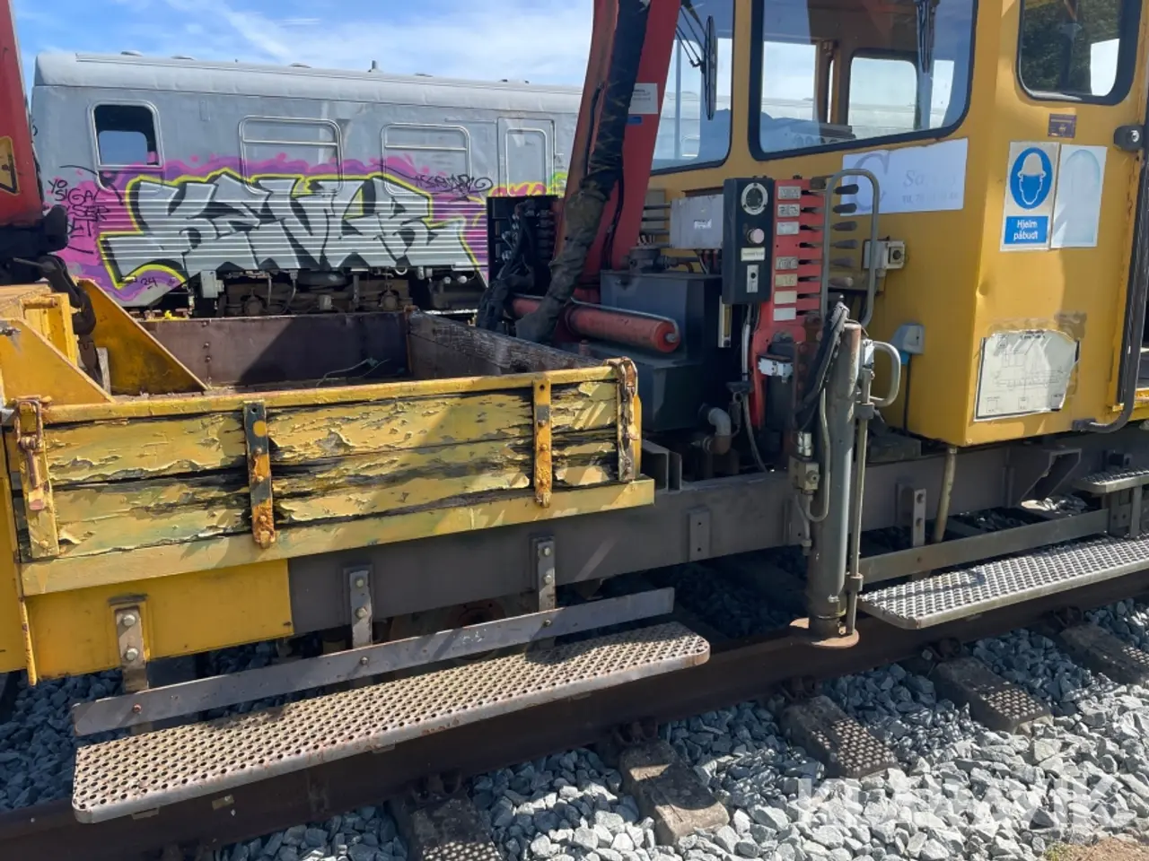Billede 7 - Kort 10 tons trolje med palfinger kran