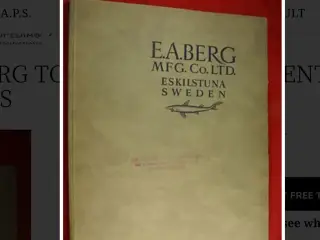 Alt materiale fra E.A Berg Eskilstuna