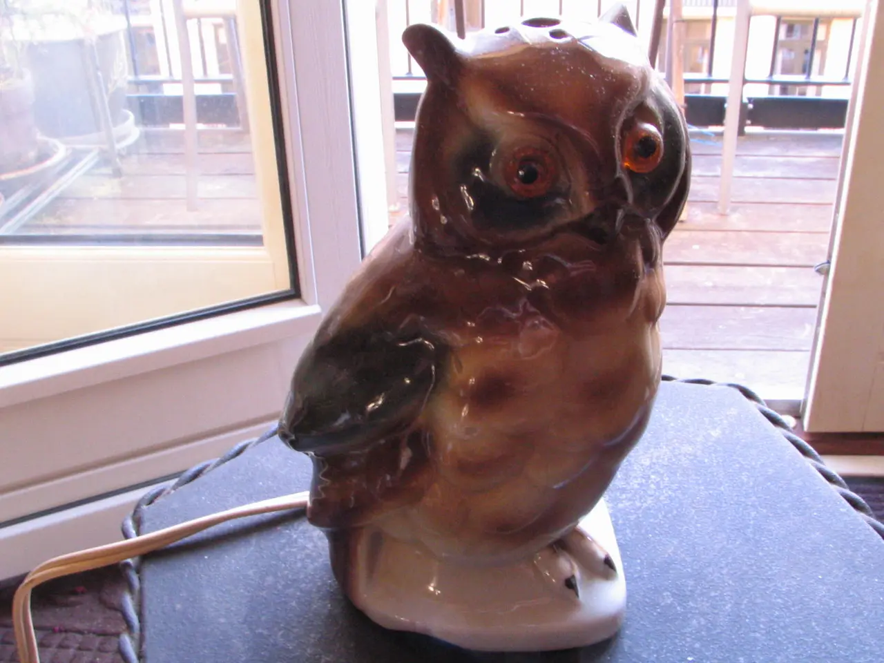 Billede 1 - Ozonlampe Ugle. Alder? Men gammel