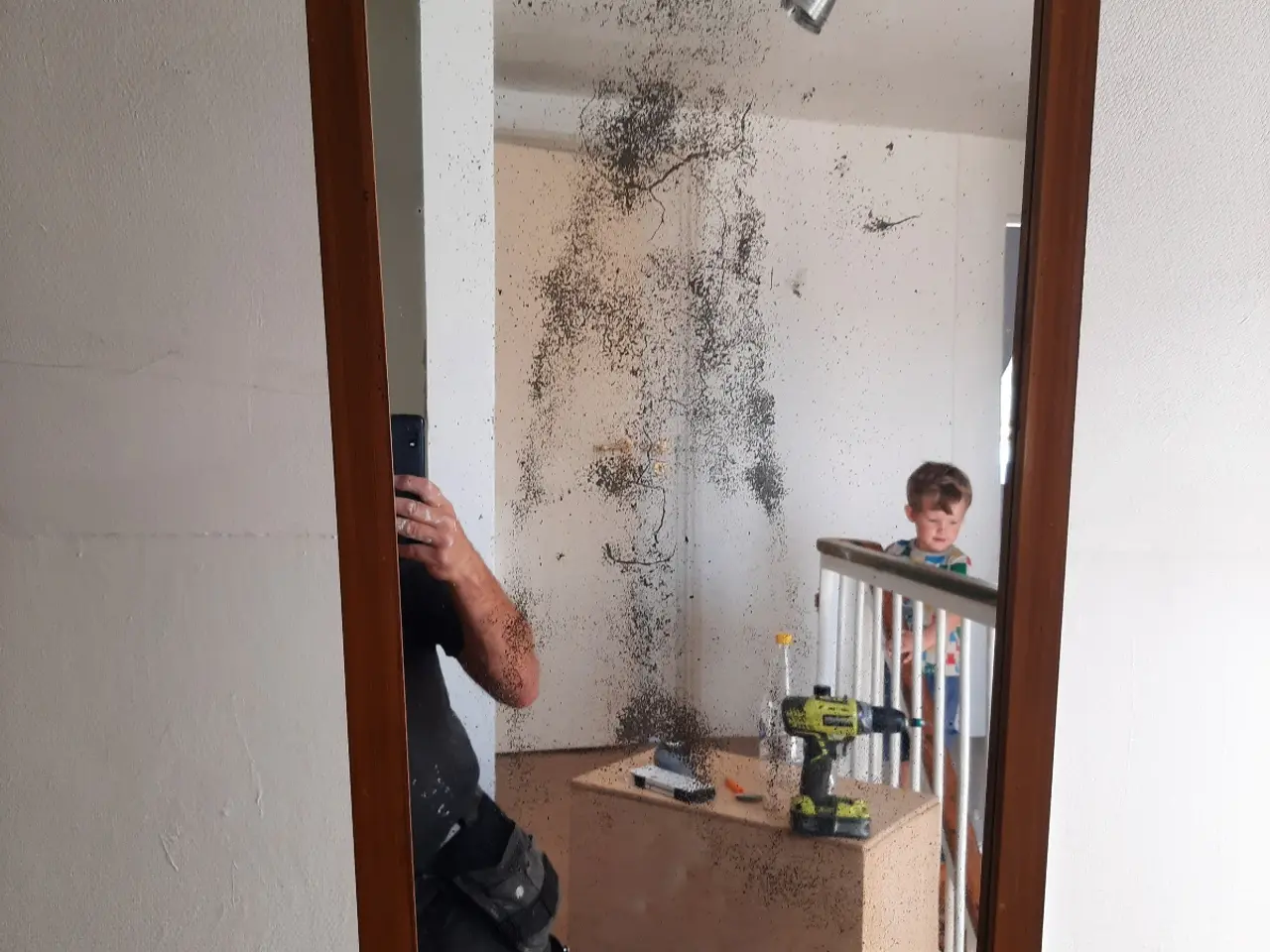 Billede 6 - Antik sminkebord med et lille spejl