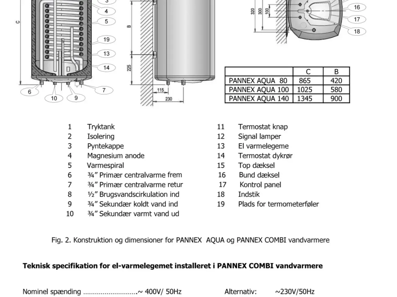Billede 9 - Varmtvandsbeholder 100 L