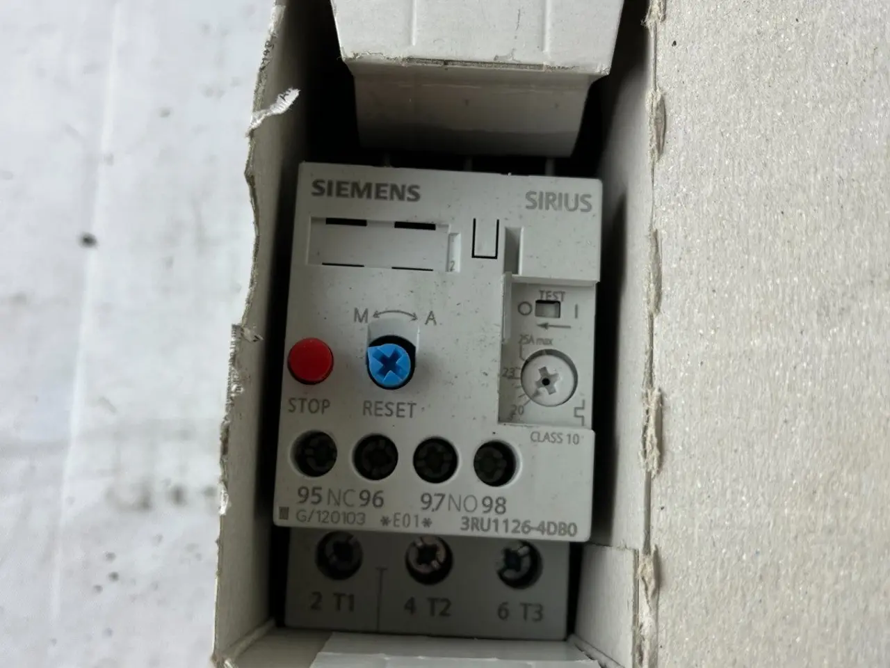 Billede 6 - Siemens 3RU1126‑4DB0 SIRIUS Thermal Overload relæ