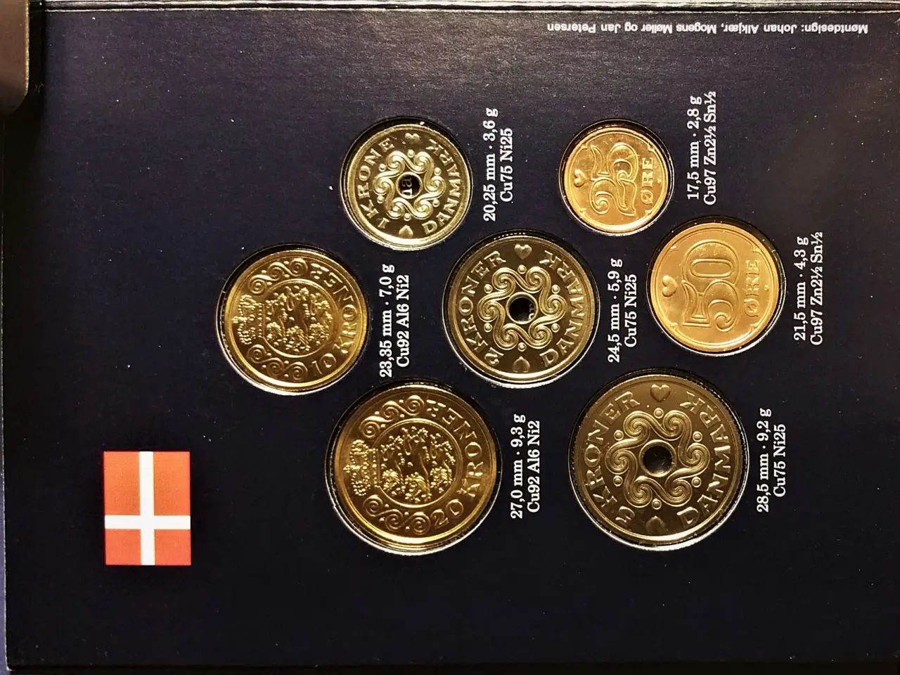Billede 1 - DET KGL MØNTSÆT 2002 Margrethe II TOP Stand!