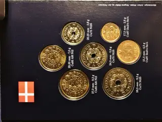 DET KGL MØNTSÆT 2002 Margrethe II TOP Stand!