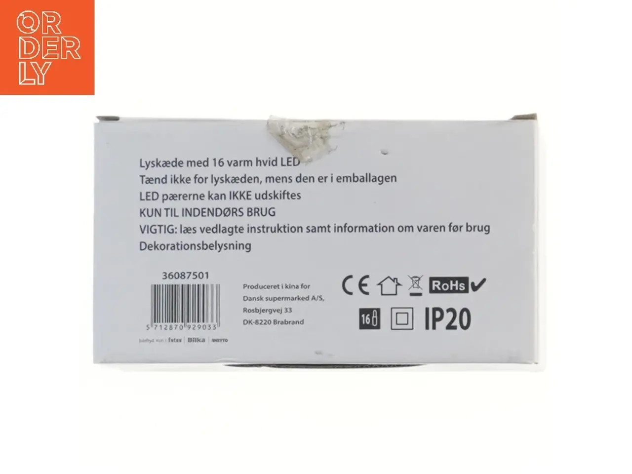 Billede 3 - LED lyskæde med 16 lys