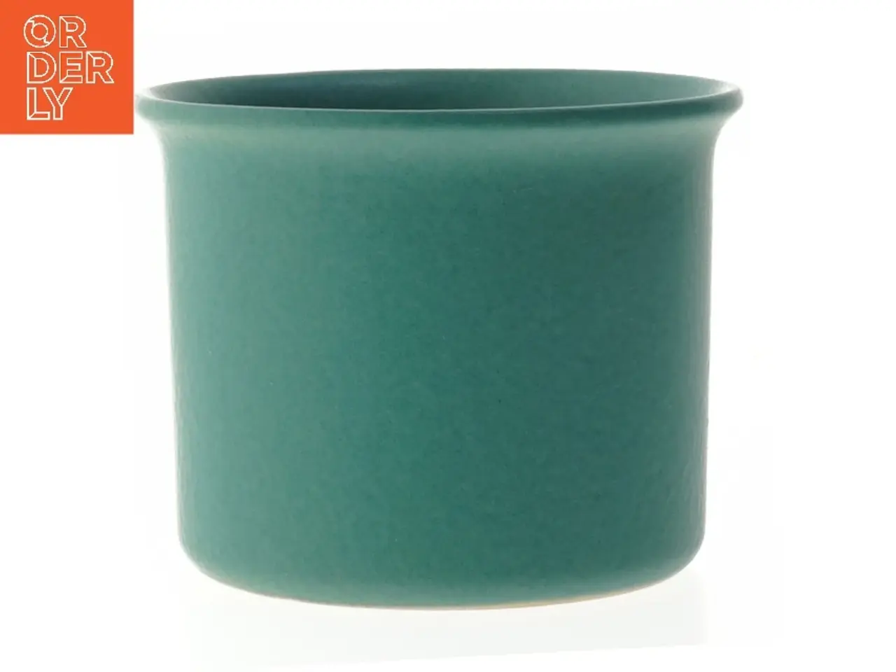 Billede 2 - W GermanyGrøn keramisk vase (str. 10 cm)