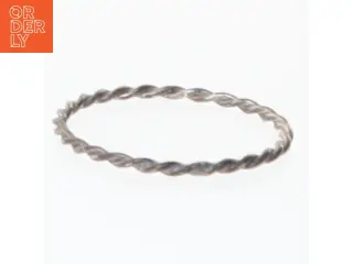 Twisted sølvring (str. 54 mm)