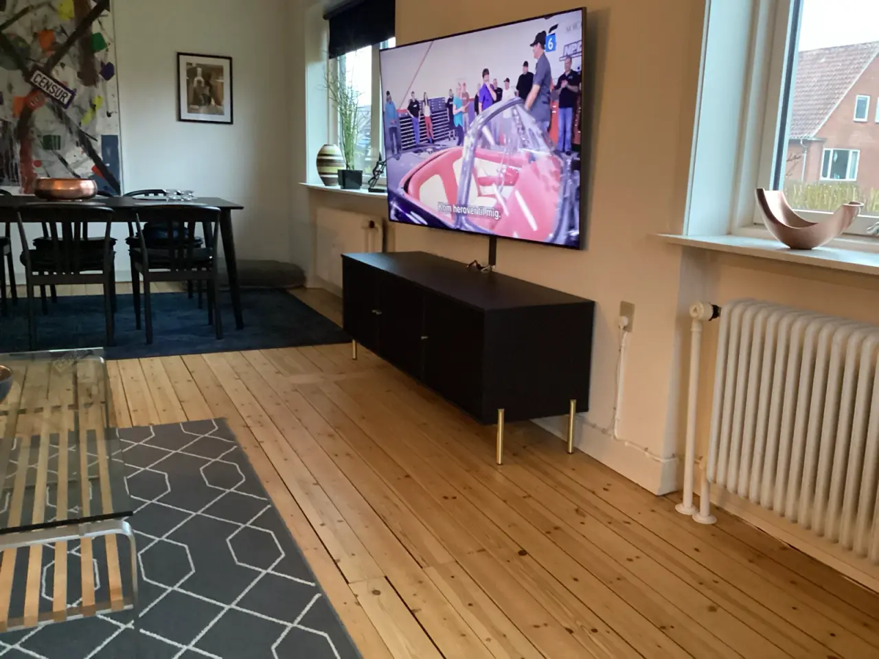 Billede 5 - Mistral TV Møbel med 3 stoflåger