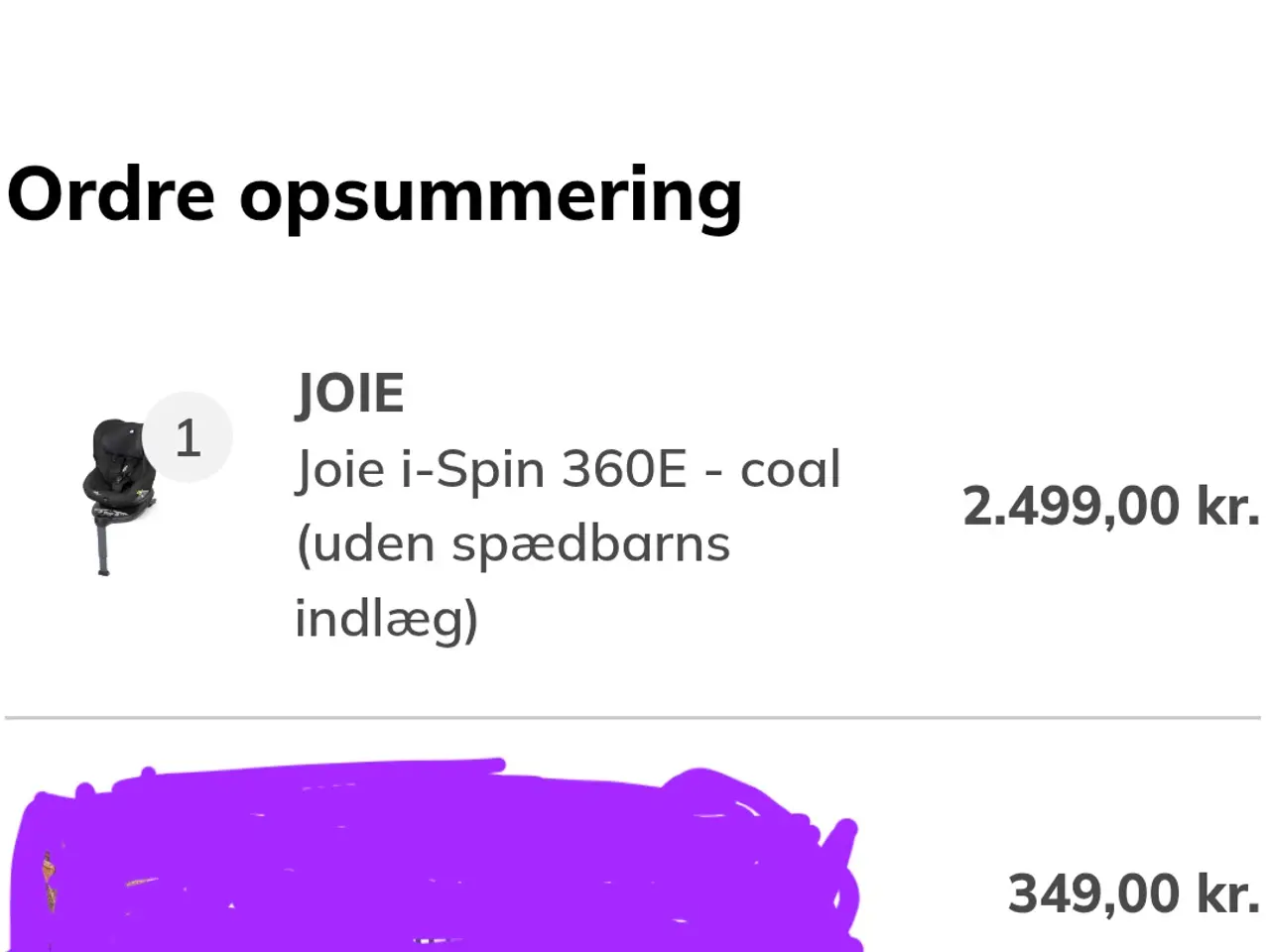 Billede 8 - Joie Joie I-Spin 360 E Autostol