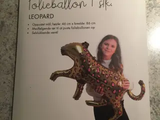 Helt ny folieballon Stor Leopard