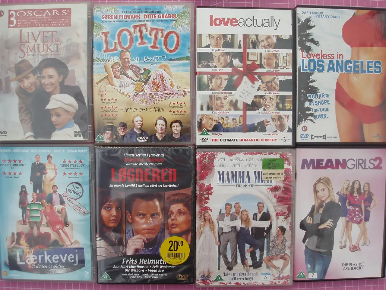 Billede 1 - Diverse dvder 26TØ E