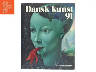 Dansk kunst 91 (Bog) fra Kunstbogklubben