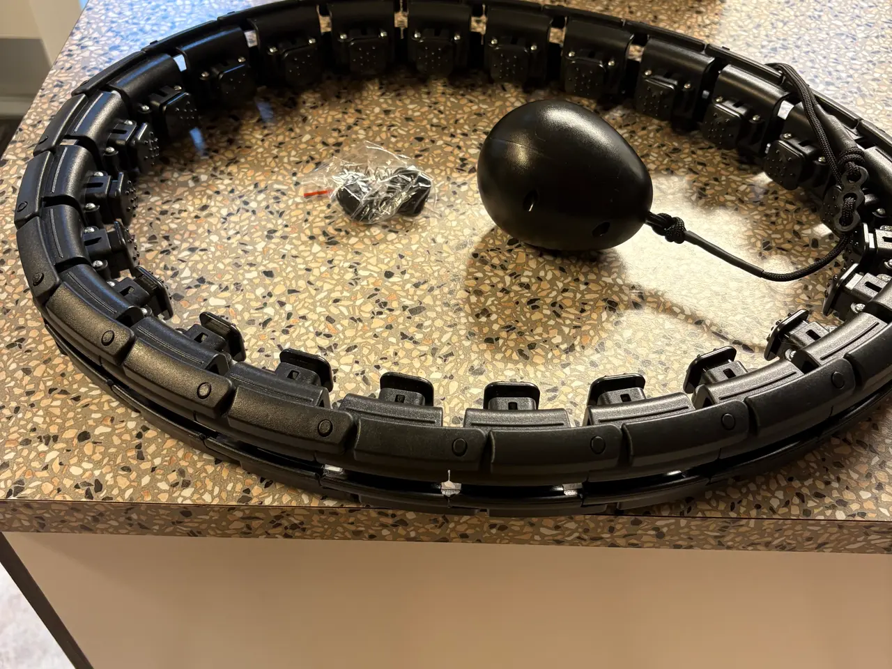 Billede 4 - VIRTUFIT WEIGHTED MASSAGE HULAHOPRING 